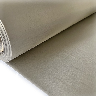 304 alambre tejido de acero inoxidable Mesh Crimped 100 Mesh Roll