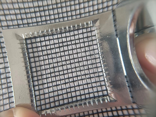 Mosquiteras negras de fibra de vidrio usadas para puerta de ventana o patio