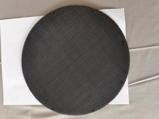 12x64 malla 30x150 Mesh Black Wire Cloth Discs para el filtro/el motor