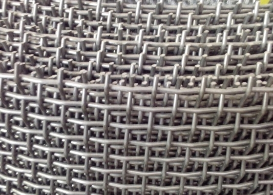 plantas mineras prensadas exhaustas del carbón de Mesh Crimped Wire Cloth For del alambre de 3.5m m