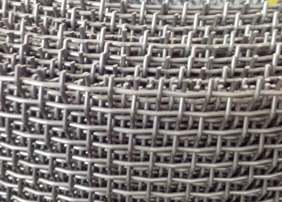 plantas mineras prensadas exhaustas del carbón de Mesh Crimped Wire Cloth For del alambre de 3.5m m